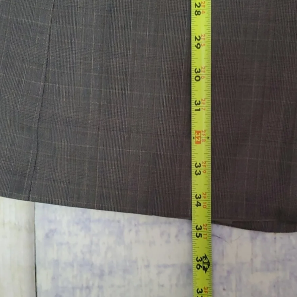 Men's Burberry Plaid Suit Jacket